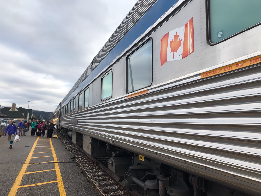 La traversée en train (Canada)